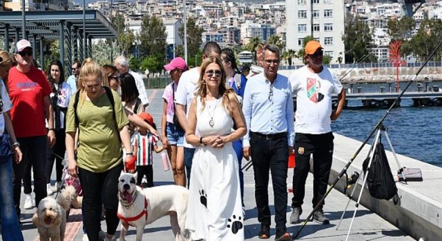 Karşıyaka Belediyesi’nden can dostlar için farkındalık yürüyüşü