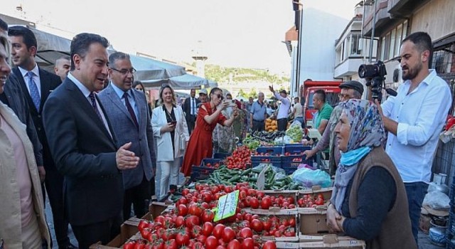 Babacan İle Esnaf Arasında Dolar ve Altın Diyaloğu...DEVA Partisi
