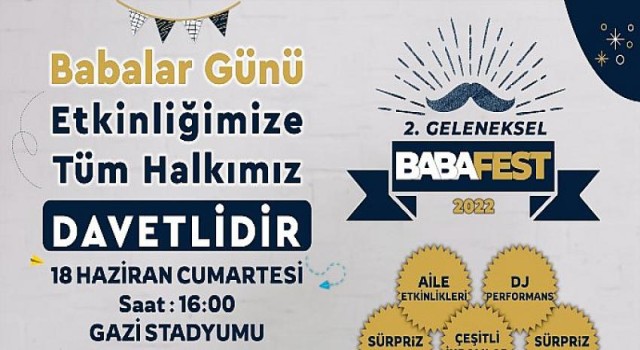 Bu Festival Babalar ve Çocukları İçin... Nevşehir Belediyesi
