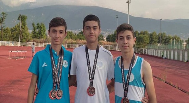 Genç Atletlerimiz Türkiye Şampiyonası’ndan 3 Bronz Madalya İle Döndü... Nevşehir Belediyesi