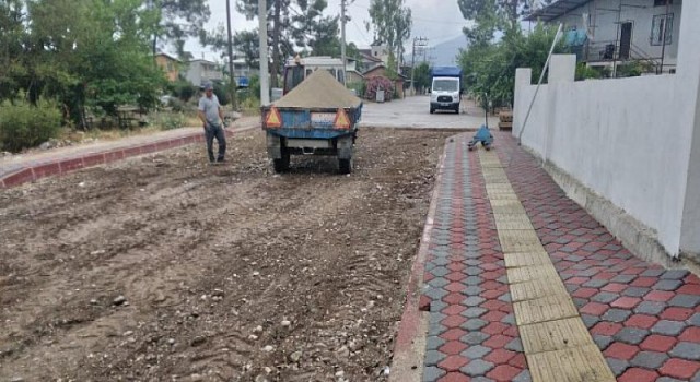 Göynük Mahallesinde Çalışmalar Devam Ediyor... Kemer Belediyesi