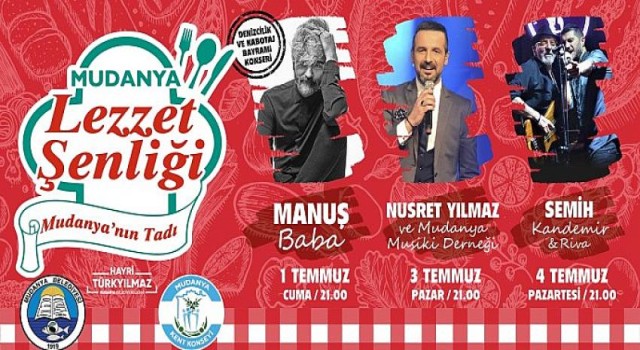Mudanya Lezzet Şenliği Başlıyor