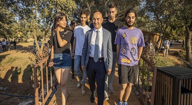 Olivelo Yaşayan Park ilk misafirlerini ağırladı...İzmir