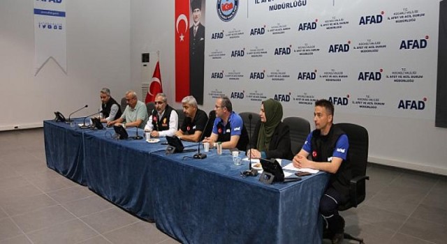 Yangın Hizmet Grubu 4. toplantısını yaptı... Kocaeli