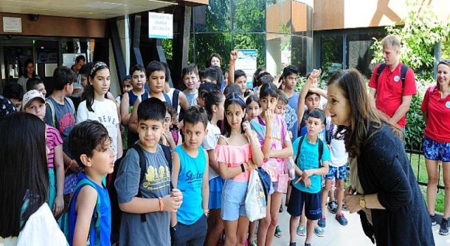 Balçovalı Çocuklar bu yaz çok mutlu