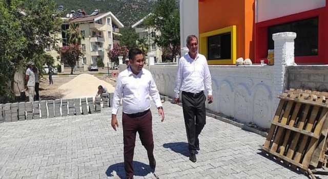 Kemer Belediye Başkan Vekili Recep Yılmaz Anaokulunda İncelemelerde Bulundu