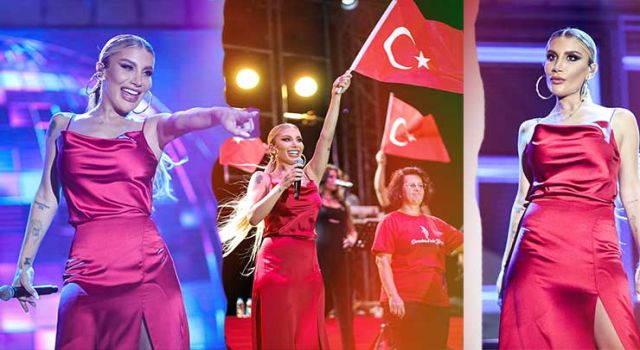 İrem Derici 30 Ağustos Zafer Bayramı konserinde Adaşına Umut Oldu!