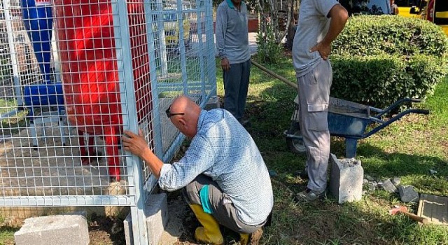Kemer Belediyesi İlçe Genelindeki Yeşil Alanlarda Çalışmalarına Devam Ediyor