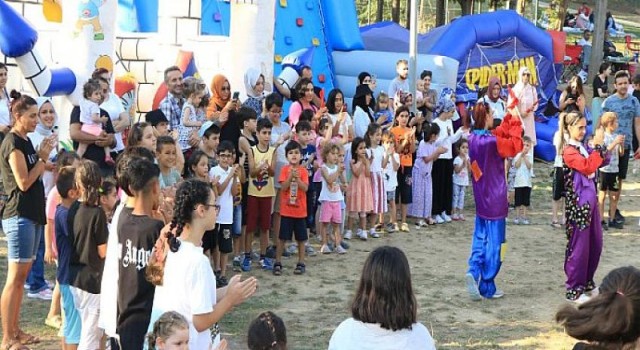 Kocaeli’nde çocuklar çok mutlu