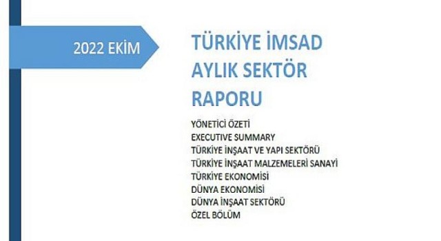 Türkiye İMSAD Aylık Sektör Raporunu Açıkladı