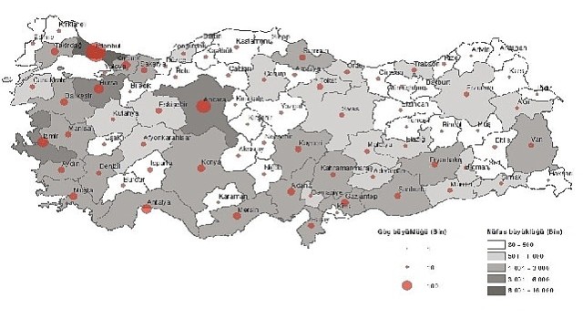 Adrese Dayalı Nüfus Kayıt Sistemi'nden ilk kez göç etme nedeni bilgisi üretildi