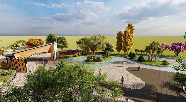 Darıca Millet Bahçesi 3. Etap'ta Millet Kıraathanesi'nin temel kazıları bitti