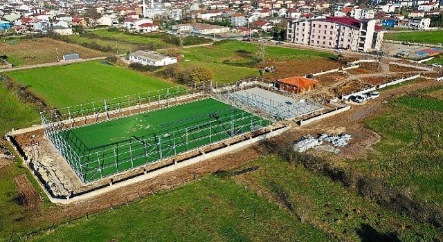 Kartepe Rahmiye Parkı şekilleniyor