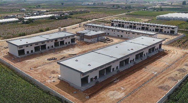Manavgat Toptancı Hal Projesi inşaatı tamamlandı