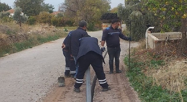 MUSKİ, Milas Çamovalı'da içme suyu çalışmalarını tamamladı