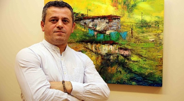 Sanko Sanat Galerisi'nde “Barınaklar” Temalı Resim Sergisi - Ressam Mümin Candaş: “Resimlerimle Tarihe Not Düşüyorum”