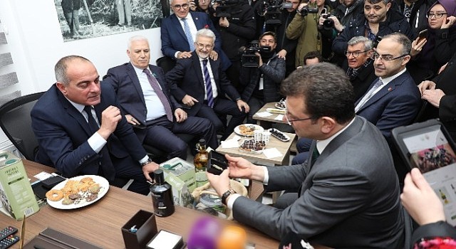 İlk Zeytin Alışverişi Ekrem İmamoğlu'ndan