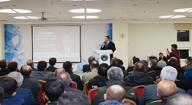 Ruhi Ersoy Yahyalı'da Konferans Verdi