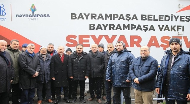 Bayrampaşa'nın Seyyar Aşevi Deprem Bölgesinde