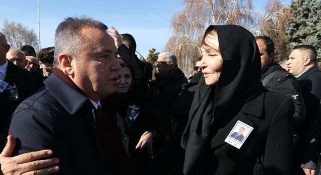 Deniz Baykal son yolculuğuna uğurlandı: Başkan Böcek, Milletimizin başı sağ olsun