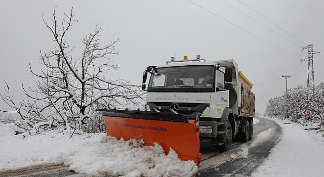 Gemlik'te yollar hep açık