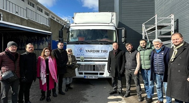 Genç Girişim ve Yönetişim Derneği Yardım Tırı Hatay'a doğru yola çıktı
