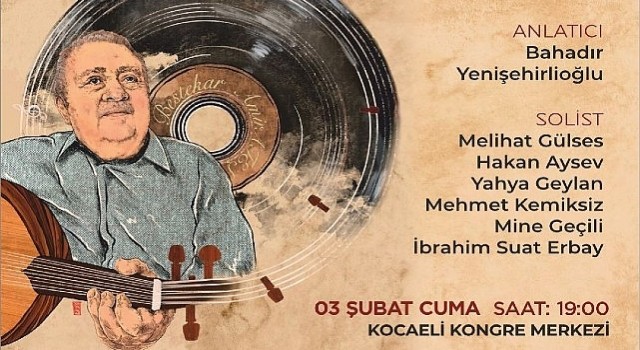 Kocaeli'nin değerlerinden Amir Ateş'e saygı gecesi