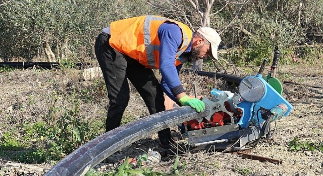 Serik Şatırlı Mahallesi'ne yeni içme suyu hattı