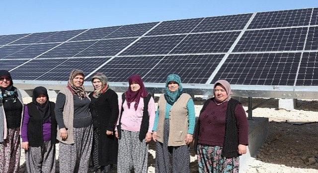 Antalya Büyükşehir'den Korkuteli Bahçeyaka Mahallesi'ne GES Projesi