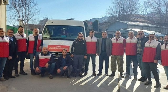 İzmir İl Milli Eğitim Müdürlüğünün Teknik Öğretmenlerinden Oluşan “Teknik Çözüm Ekibi” Eğitim Öğretime Destek İçin Kahramanmaraş&#39;ta