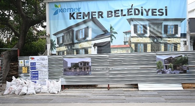 Kemer Belediyesi bir projeye daha imza atıyor