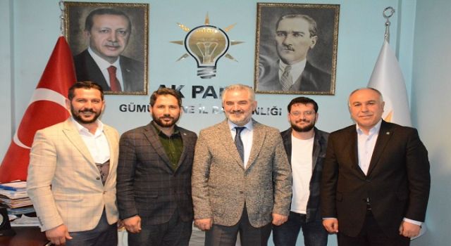 TÜGVA’dan Ak Parti İl Başkanı Erdoğdu'ya “hayırlı olsun” ziyareti