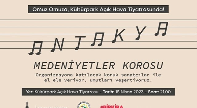 Antakya Medeniyetler Korosu'ndan Bir Kira Bir Yuva konseri