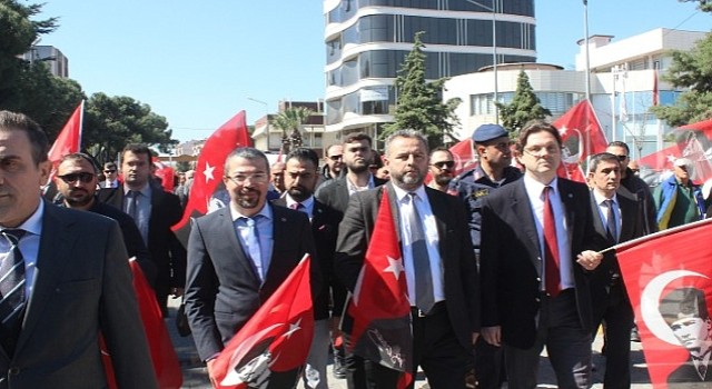 Atatürk!ün Burhaniye'ye Gelişinin 89. Yıl Dönümü Törenle Kutlandı