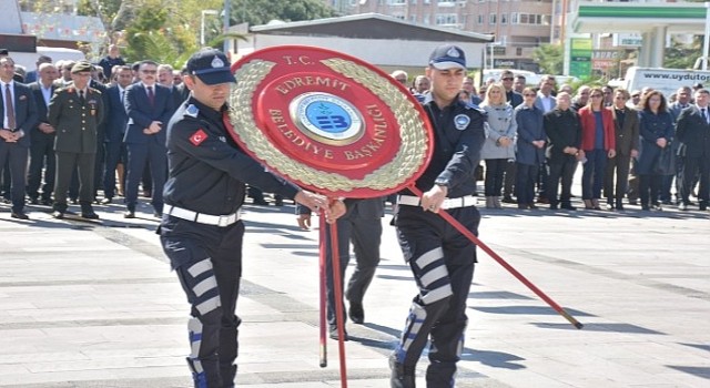 Atatürk'ün Edremit'e Gelişinin 89. Yılı Kutlandı