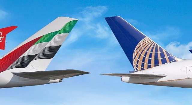 Emirates ve United, ABD Bağlantısını Artırmak için Ortak Uçuşlara Başladı