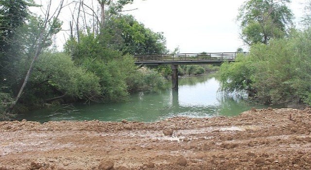 Antalya Büyükşehir Belediyesi Naras Köprüsü&#39;nü yeniliyor