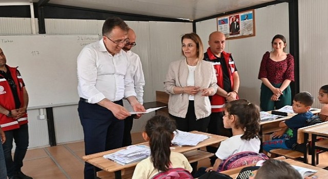 Nevşehir Valisi İnci Sezer ve Nevşehir Belediye Başkanı Dr. Mehmet Savran Depremzede Çocuklarla Bir Araya Geldi