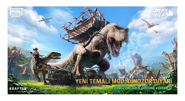 PUBG MOBILE, 2.6 Güncellemesi ile Dinozor Çağına Giriyor