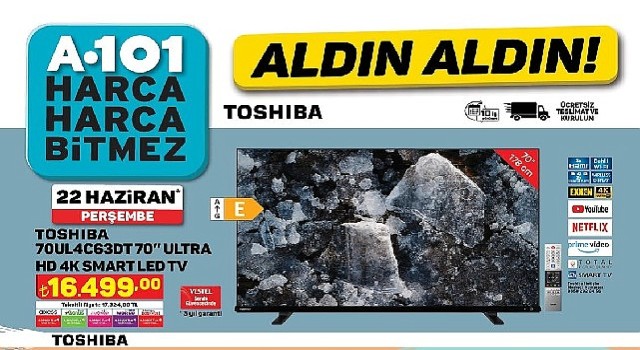 Avantajlı Fiyatlarıyla Teknolojik Ürünler Bu Hafta A101'de