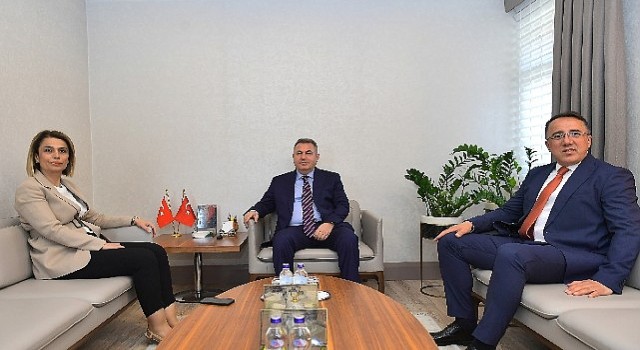 Belediye başkanı Savran'dan adana valisi Elban'a ziyaret