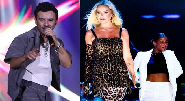 İstanbul Festivali Buray ve Hadise&#39;nin Sahne Şovuyla Işıl Işıl