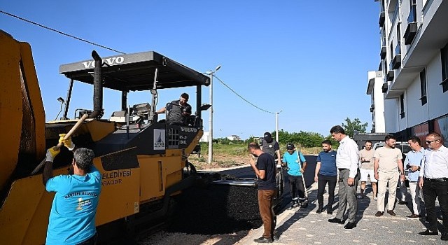 Kartepe'de yaz asfaltları