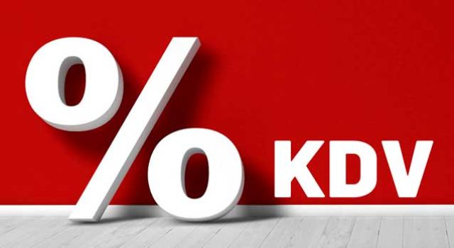 KDV'ye zam geldi!