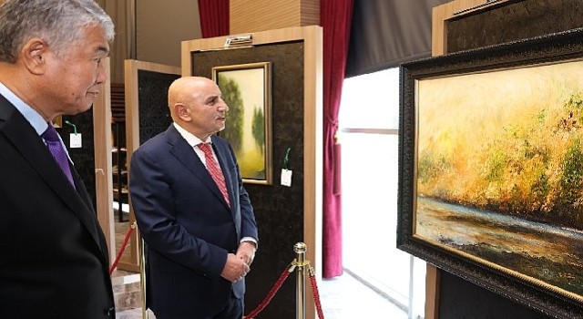 Sevgi yolculuğu karma sergisi keçiören'de açıldı