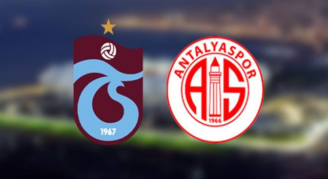Trabzonspor Antalyaspor Maçı 11'leri Açıklandı