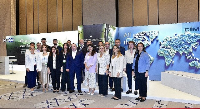 Çimsa uluslararası çimento endüstrisi ile Intercem'de buluştu