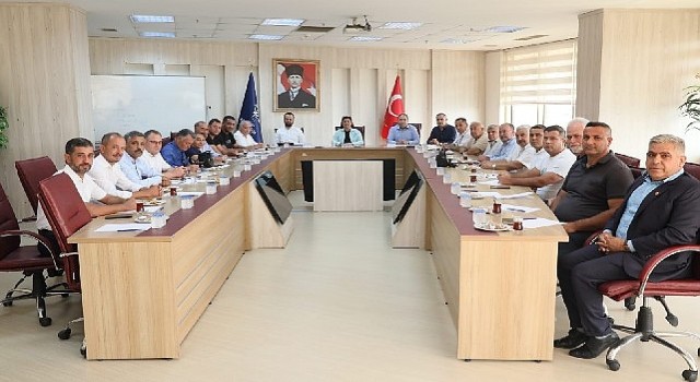 Germencik Muhtarlarından Başkan Çerçioğlu'a nezaket ziyareti