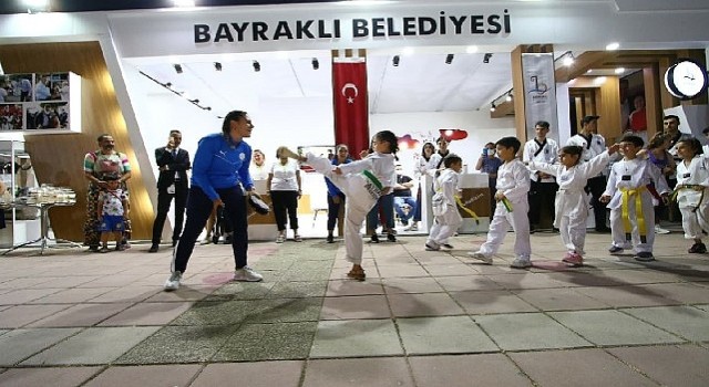 İzmir Fuarı'nda Bayraklı Belediyesi fark yarattı