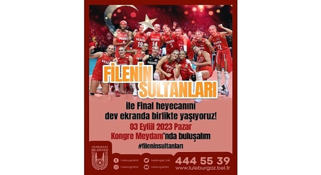 Lüleburgaz'da final heyecanı meydanda yaşanacak!